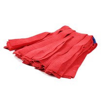 학교 관공서 회사 업소용 백진경편 극세사 마포걸레 빨강, 1개