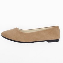 와이제이인터네셔널 여성용 숏 라운드 스웨이드 플랫슈즈 단화 YJ0099