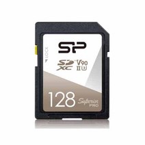 실리콘파워 SDXC UHS-2 메모리카드 U3 V90, 128GB