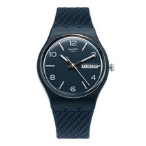 스와치 여성용 Bau Swatch LASERATA 쿼츠 우레탄시계 GN725
