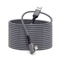 대한 오큘러스 퀘스트 2 연장 링크 액세서리 USB C타입 고속 충전 케이블, 5m