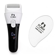 폼메이드 무선 전동 발각질제거기 GBS-CR1000B + 나노글라스 풋파일 세트, 블랙(전동 발각질제거기), 전동 발각질제거기(GBS-CR1000B)