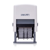 포원밀리언 제조일 유통기한 날짜 스탬프 만년도장, 화이트, 1개