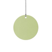 올리브 원형 블랭크택, 혼합색상, 100개