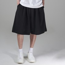 하이후 남성용 버뮤다 와이드 밴딩 반바지