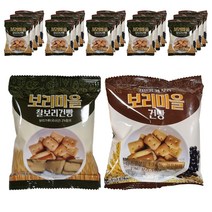 금풍제과 보리마을 찰보리건빵 30g x 30p + 검은콩깨 보리건빵 30g x 30p 세트 D, 1세트