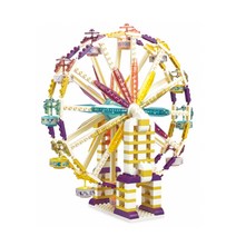 스모네오 레고 듀플로 호환 레인보우 관람차 블록놀이 88008 P0319 245pcs, 민트