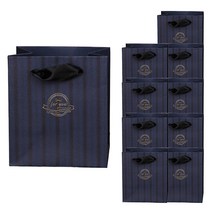 마켓감성 아트 종이 선물가방 타입 3 10p, 혼합색상