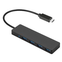 디지털케미 C타입 USB 3.0 고속 4포트 허브 DCH-C401