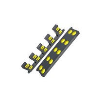 붐스피싱 WV4 벽면부착용 낚시대거치대, 옐로우