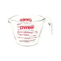 파이렉스 코렐 오리지날 내열유리 계량컵, 레드, 250ml