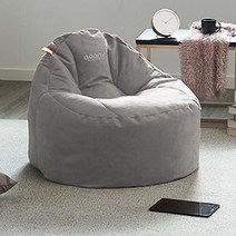 보니타 직접 충전하는 빈백 겉커버 대형 DIY_B807, 그레이