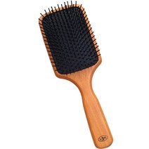 L3N 정전기방지 비치우드 쿠션 지압핀 브러쉬, 1개, 혼합색상