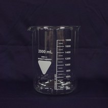 대한과학 라소텀 유리 비커 RA.93206011, 2000ml, 1개