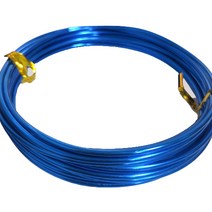 수공예 컬러 철사 3mm, 68 로열 블루, 1개