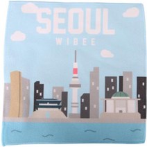 우리카드 SEOUL 핸드타월, 멀티컬러