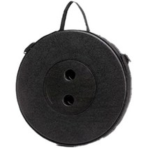 더벨라 야외 낚시 캠핑 튼튼한 접이식 의자, 블랙, 1개