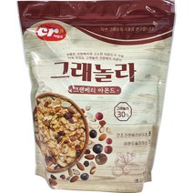 씨알로 그래놀라 크랜베리 아몬드, 1개, 500g