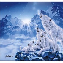 클레멘토니 퍼즐, 늑대가족의 겨울, 1000피스