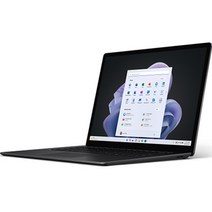 마이크로소프트 2022 서피스 랩탑5 노트북 15, 512GB, RIP-00046, 코어i7, Black, 16GB, WIN11 Home