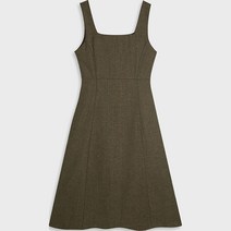 미쏘 스퀘어넥 롱 레이어드 원피스