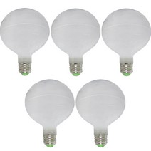 가온엘이디 LED 12W 롱타입 볼전구 화이트 5p, 주광색