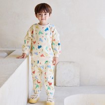 베베쥬 아동용 롤리 다이노 상하복