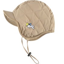 밀크마일 아동용 래빗 츄 퀼팅 귀달이 모자