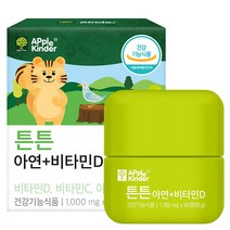 애플킨더 튼튼 아연 비타민 1000mg, 1개, 60g