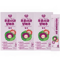 또또맘 유아용 푸룬사과양배추 젤리, 푸룬 + 사과 + 양배추 혼합맛, 150g, 3박스