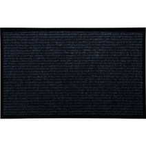아이끌레 웰컴 현관 미끄럼방지 발매트, 블랙, 1개