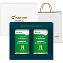 로니웰 에너지케어 맥스 비타민B 선물세트 + 쇼핑백, 1세트