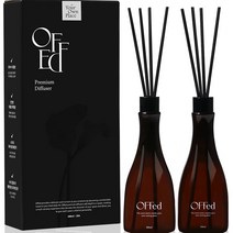 오프드 프리미엄 대용량 디퓨저 300ml 2p, 안개숲