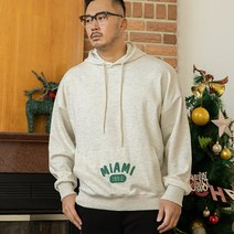 파이브엑스라지 남성용 마이애미 프린팅 후드 티셔츠