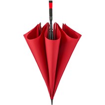 리온 롱 핸들 초대형 골프우산 HY588, 레드