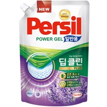 퍼실 딥클린 플러스 라벤더젤 액상세제 일반용 리필, 1개, 1.5L