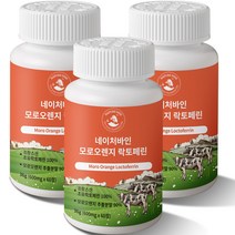 네이처바인 락토페린 모로오렌지 3000mg, 60정, 3개