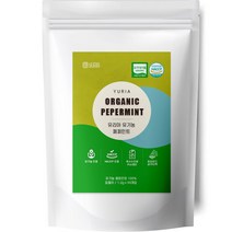 유리아 유기농 생분해 삼각티백 페퍼민트차, 1.2g, 50개