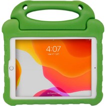 오젬 어린이안전 에바폼 스트랩 태블릿 PC 케이스, 그린