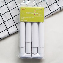 DIY 프레임 조립식 플라스틱 스퀘어 사각형 자수틀 중형, 화이트, 1개