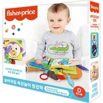 피셔프라이스 숨바꼭질 촉감놀이 헝겁책, 혼합색상