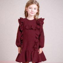 뉴키즈온 여아용 스타일 러플 원피스