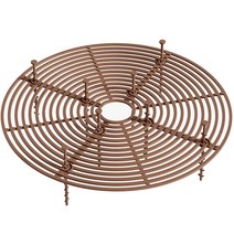 마이데일리 흙 커버 화분 덮개 흙날림 방지 원형 가리개 브라운 중형, 1개