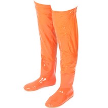 보생 PVC 갯벌 모내기 물장화, 250, 주황