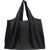 젠틀한형제들 접이식 에코백, 블랙무지C10, 1개