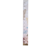 귀여운 키 측정 페이퍼 20 x 200 cm, 1개, 곰 일러스트