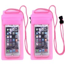 다해유 비치웨어 아웃도어 방수백, 핑크, 2개