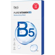 닥터지 퓨어 비타민 B5 모이스처라이징 마스크팩, 1개, 5개입
