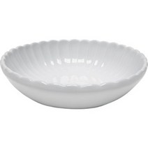 VBCCASA 인칸토 스칼롭 라운드 볼 S 15cm, 화이트, 1개