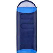 앤도 북극 보온 침낭 2.3kg, 네이비, 1개